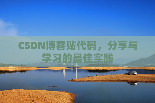 CSDN博客贴代码，分享与学习的最佳实践